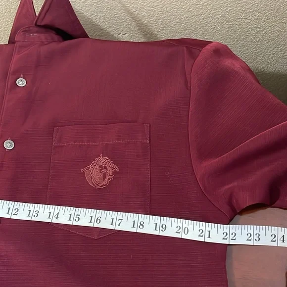 Vintage Versace Jeans Couture Burgundy
Button Down - Picture 12 of 16